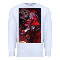 White hazbin, hazbin hotel alastor, jeby,angel dust, demon Premium Sweatshirt - linhVisuals