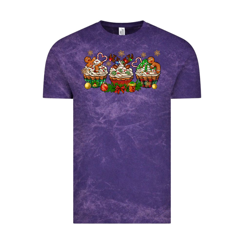 Christmas Cupcake With Gingerbreads Bbs Vintage Tee by BundleAndBundleShop | Teevron