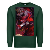 Sports Green hazbin, hazbin hotel alastor, jeby,angel dust, demon Premium Sweatshirt - linhVisuals