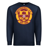 Navy motherwell-fc Premium Sweatshirt - linhVisuals