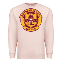 Pale Pink motherwell-fc Premium Sweatshirt - linhVisuals