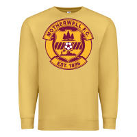 Antique Gold motherwell-fc Premium Sweatshirt - linhVisuals