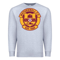 Heather Grey motherwell-fc Premium Sweatshirt - linhVisuals