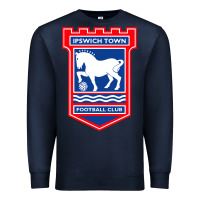 Navy ipswich-town-fc Premium Sweatshirt - linhVisuals