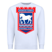 White ipswich-town-fc Premium Sweatshirt - linhVisuals