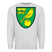 Dove Grey norwich-fc Premium Sweatshirt - linhVisuals