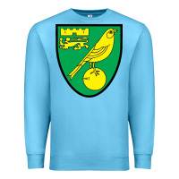 Ocean Blue norwich-fc Premium Sweatshirt - linhVisuals