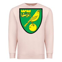 Pale Pink norwich-fc Premium Sweatshirt - linhVisuals