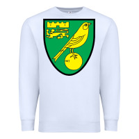 White norwich-fc Premium Sweatshirt - linhVisuals