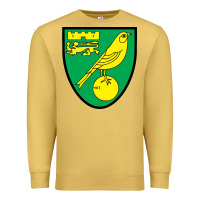 Antique Gold norwich-fc Premium Sweatshirt - linhVisuals