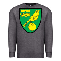 Charcoal Heather norwich-fc Premium Sweatshirt - linhVisuals