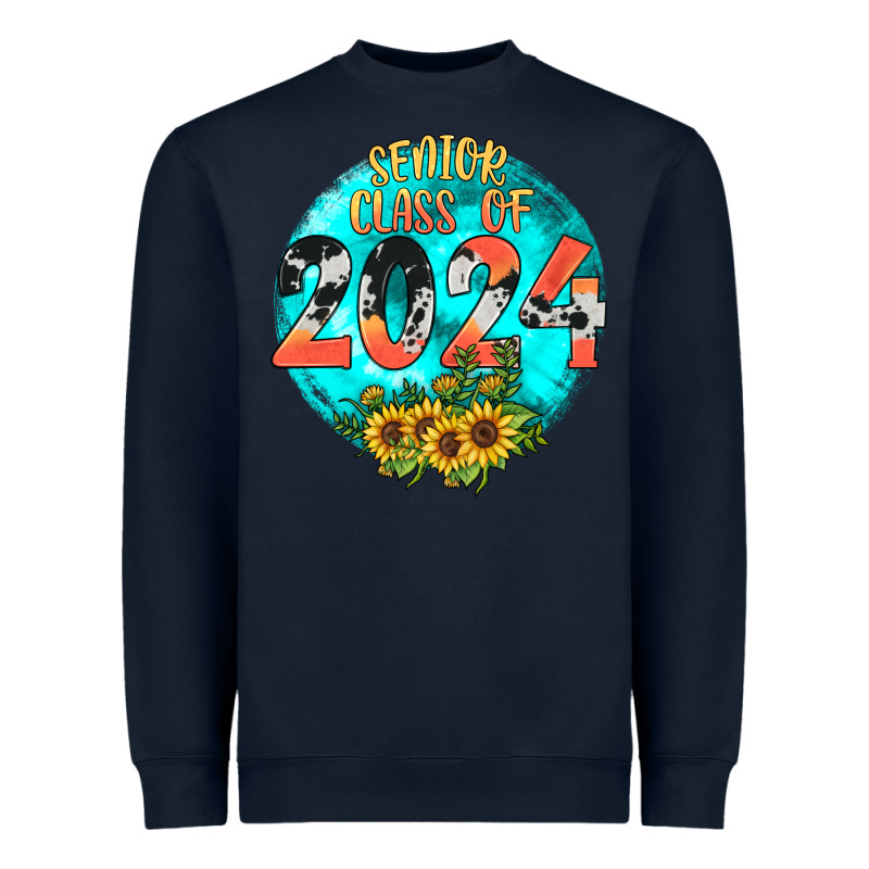 Class Of 2024 Senior Heavyweight Sweatshirt by JahusDesignShop | Teevron