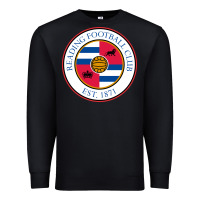Black reading-fc Premium Sweatshirt - linhVisuals