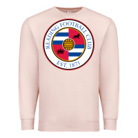 Pale Pink reading-fc Premium Sweatshirt - linhVisuals