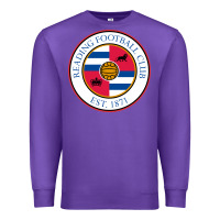 Purple reading-fc Premium Sweatshirt - linhVisuals