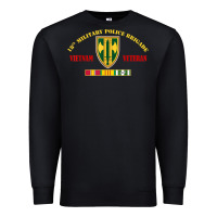 Black 18th military police brigade vietnam veteran veterans day Premium Sweatshirt - linhVisuals
