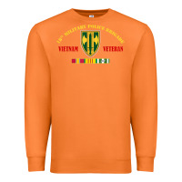 Carrot 18th military police brigade vietnam veteran veterans day Premium Sweatshirt - linhVisuals