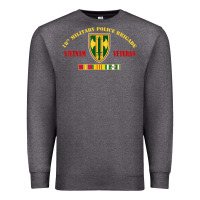 Charcoal Heather 18th military police brigade vietnam veteran veterans day Premium Sweatshirt - linhVisuals