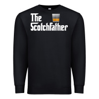 Black the scotch father t shirt funny whiskey lover gifts Premium Sweatshirt - linhVisuals