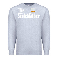 Heather Grey the scotch father t shirt funny whiskey lover gifts Premium Sweatshirt - linhVisuals