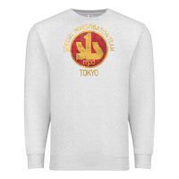 Oatmeal Heather japanese police swat sit tokyo special investigation Premium Sweatshirt - linhVisuals