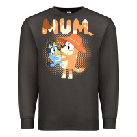 Smoke Bluey Mum Premium Sweatshirt - linhVisuals