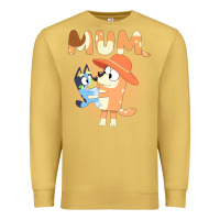 Antique Gold Bluey Mum Premium Sweatshirt - linhVisuals