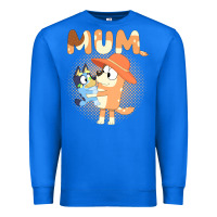 True Royal Bluey Mum Premium Sweatshirt - linhVisuals
