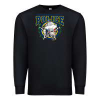 Black motorcycle police law enforcement Premium Sweatshirt - linhVisuals
