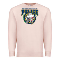 Pale Pink motorcycle police law enforcement Premium Sweatshirt - linhVisuals