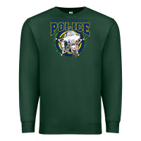 Sports Green motorcycle police law enforcement Premium Sweatshirt - linhVisuals