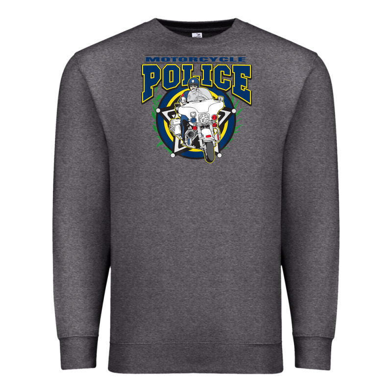 Motorcycle Police Law Enforcement Premium Sweatshirt by linhVisuals | Teevron