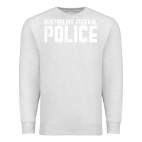 Oatmeal Heather australian federal police Premium Sweatshirt - linhVisuals