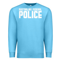 Ocean Blue australian federal police Premium Sweatshirt - linhVisuals