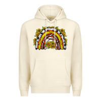 Sandshell sunflower sports rainbow Premium Hoodie - RacoonDesign
