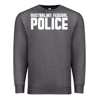 Charcoal Heather australian federal police Premium Sweatshirt - linhVisuals