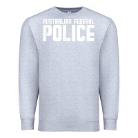 Heather Grey australian federal police Premium Sweatshirt - linhVisuals