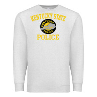 Oatmeal Heather kentucky state police Premium Sweatshirt - linhVisuals