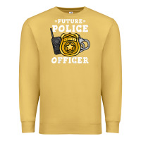 Antique Gold kids future police officer policeman Premium Sweatshirt - linhVisuals