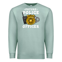 Seafoam kids future police officer policeman Premium Sweatshirt - linhVisuals