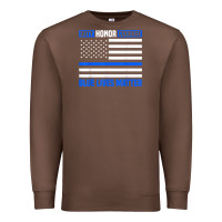 Chestnut blue lives matter for police officer Premium Sweatshirt - linhVisuals