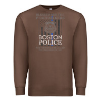 Chestnut boston police shirt saint michael police officer prayer Premium Sweatshirt - linhVisuals