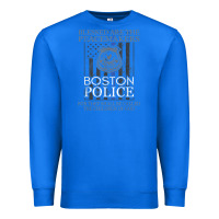 True Royal boston police shirt saint michael police officer prayer Premium Sweatshirt - linhVisuals