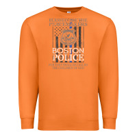 Carrot boston police shirt saint michael police officer prayer Premium Sweatshirt - linhVisuals