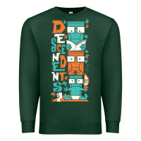 Sports Green oke 15 Premium Sweatshirt - linhVisuals