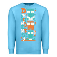 Ocean Blue oke 15 Premium Sweatshirt - linhVisuals