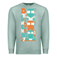Seafoam oke 15 Premium Sweatshirt - linhVisuals
