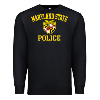 Black maryland state police Premium Sweatshirt - linhVisuals