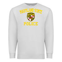 Dove Grey maryland state police Premium Sweatshirt - linhVisuals