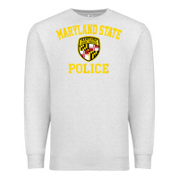 Oatmeal Heather maryland state police Premium Sweatshirt - linhVisuals